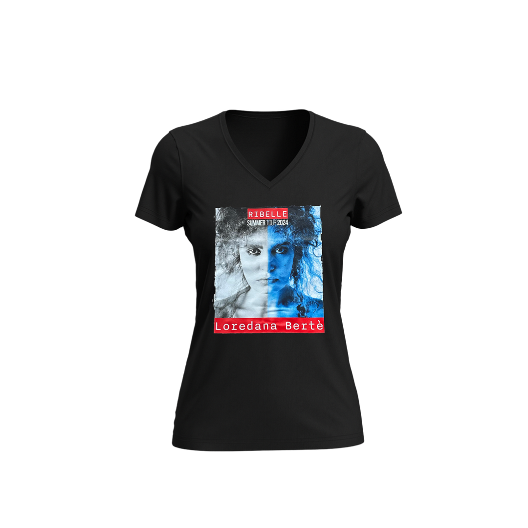 50 anni da ribelle tour T-Shirt donna
