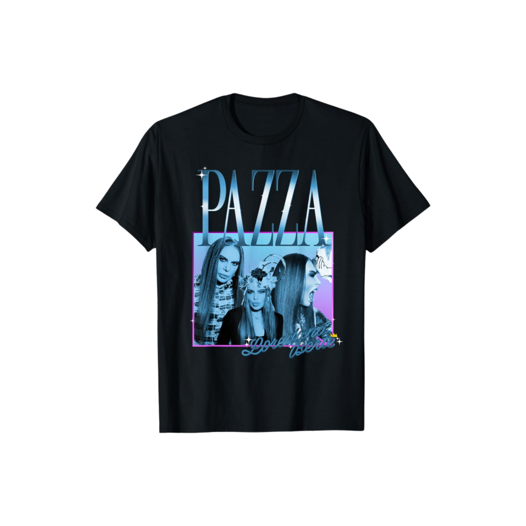 PAZZA T-Shirt azzurra