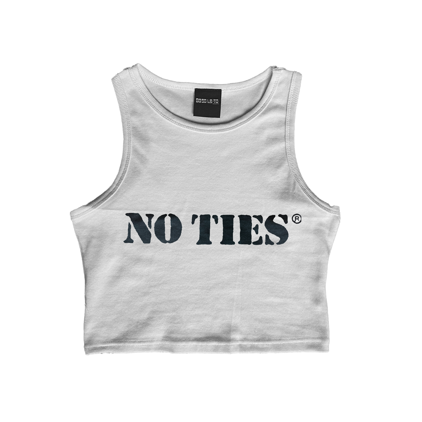 NO TIES crop top