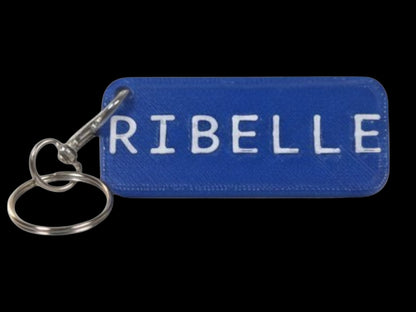 Portachiavi RIBELLE_blu