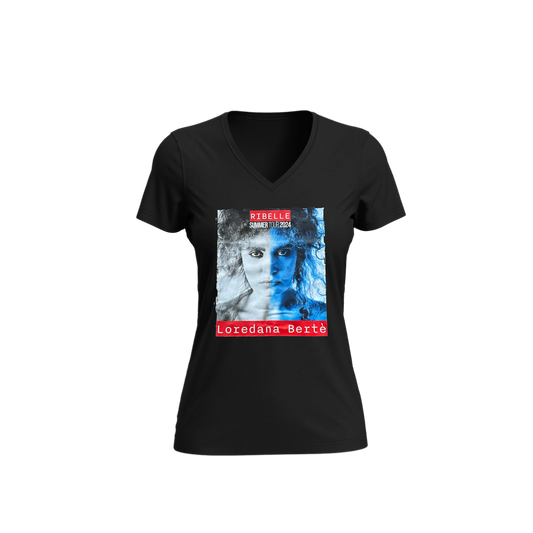 50 anni da ribelle tour T-Shirt donna