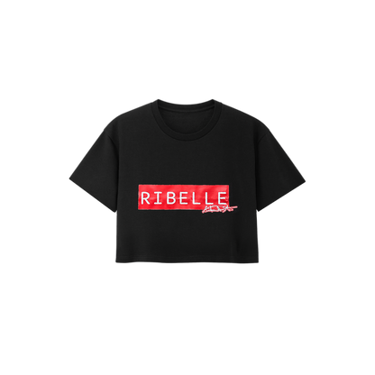 Ribelle Box Logo T-Shirt crop